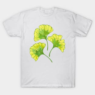 Colorful Leaves of Ginko Biloba T-Shirt